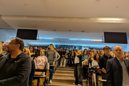  Το Πανεπιστήμιο Πειραιώς υποδέχθηκε τους πρωτοετείς φοιτητές 