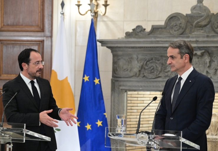 Κυριάκος Μητσοτάκης  Νίκος Χριστοδουλίδης