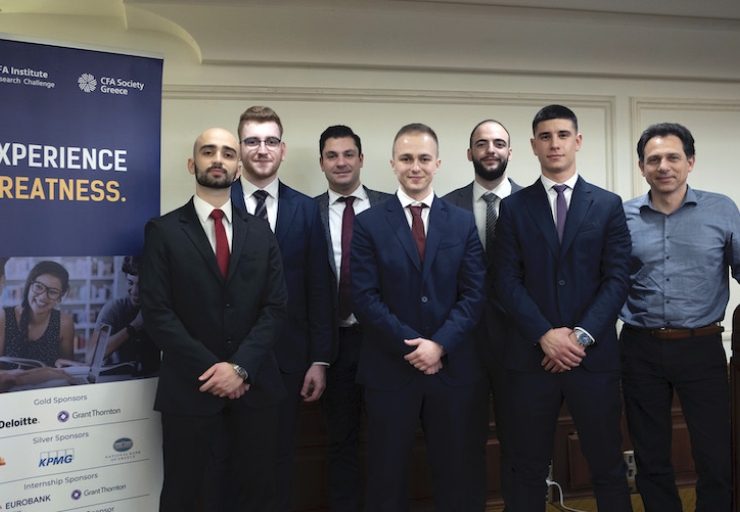 Το καμπανάκι του Χρηματιστηρίου Αθηνών χτύπησε φοιτητική ομάδα του ΠΑΜΑΚ με τρεις συνεχόμενες διακρίσεις