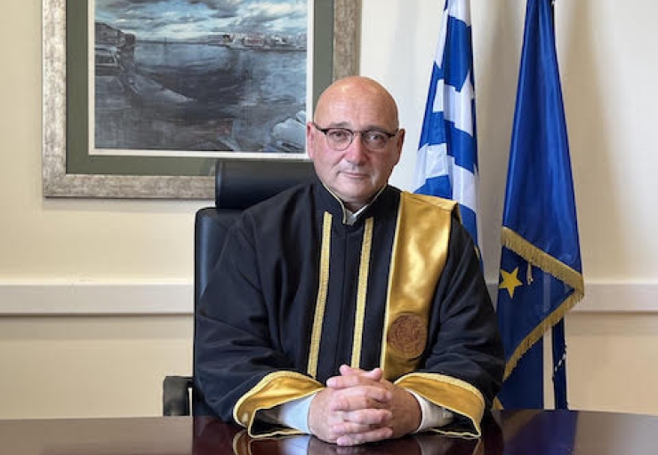 Καλωσόρισμα πρωτοετών φοιτητών/ φοιτητριών από τον Πρύτανη του Πανεπιστημίου Κρήτης