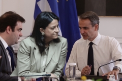 Κυριάκος Πιερρακάκης Νίκη Κεραμέως Κυριάκος Μητσοτάκης