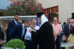 Στο 8ο  Δημοτικού Νέας Φιλαδέλφειας  για την τελετή αγιασμού ο Κ. Μητσοτάκης