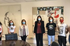 Το Συντονιστικό Μαθητών Αττικής  δέχθηκε στο γραφείο της η υπουργός Παιδείας